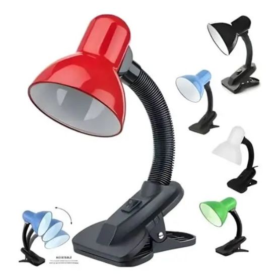 Imagen de LAMPARA CON PINZA DE MESA OR-19