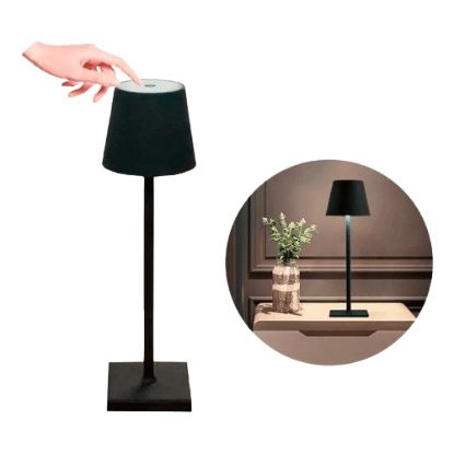 Imagen de VELADOR LED CON SENSOR ORYX JS-P236 -NEGRO