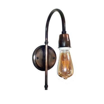 Imagen de APLIQUE 1 LUZ COUNTRY COBREADO - SIN LAMPARA