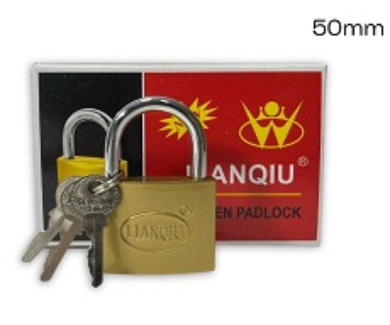 Imagen de CANDADO 32MM DORADO LIANQIU