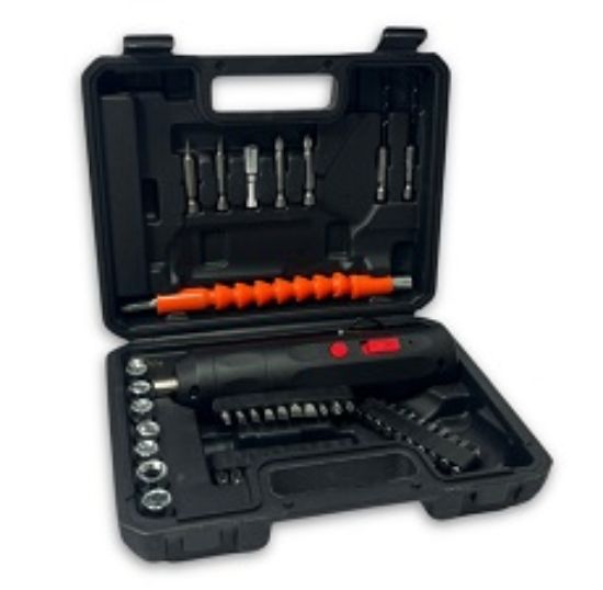 Imagen de DESTORNILLADOR INALAMBRICO 47PCS