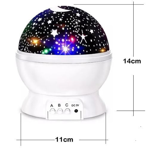 Imagen de VELADOR PROYECTOR DE ESTRELLAS-