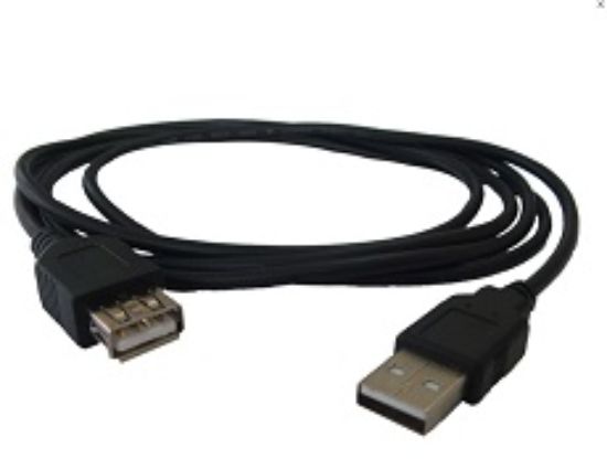 Imagen de CABLE USB A USB MACHO/HEMBRA PROLONGADOR 3M