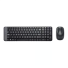 Imagen de TECLADO + MOUSE LOGITECH MK20 WIRELESS BLACK
