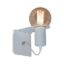 Imagen de APLIQUE 1 LUZ BURGOS E27 l(105x172x105mm.)