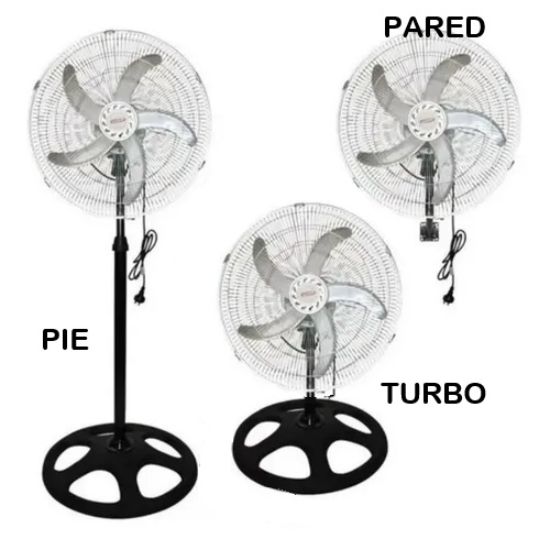 Imagen de VENTILADOR DE PIE 21" 5 ASPAS METALICAS 100W