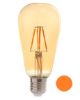 Imagen de LLED ANTIQUE 4W SIMIL FILAMENTO ST64 650LM LUZ ULTRA CALIDA 2200K VIDRIO AMBAR -KIAN