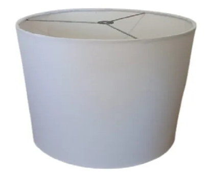 Imagen de PANTALLA CIRCULAR PEGADA 40X40X25 PLASTICA MARFIL LIRA