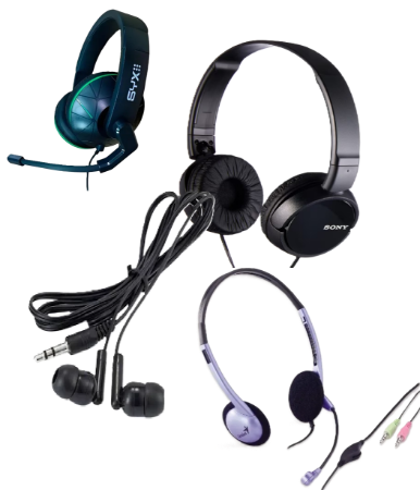 Imagen para la categoría AURICULARES CON CABLE