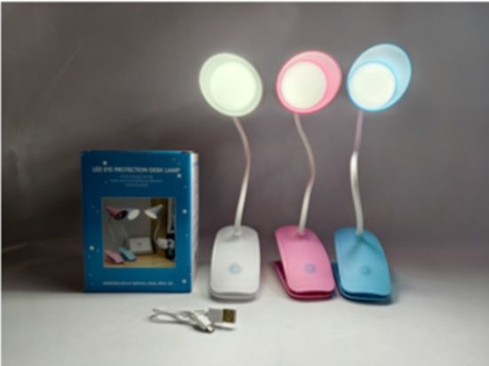 Imagen de LAMPARA FLEXIBLE CON PINZA ***RECARGABLE