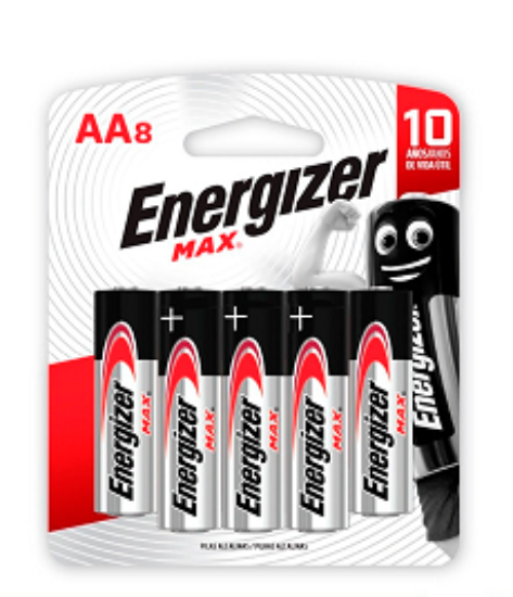 Imagen de PILA ENERGIZER AA BLISTER X8 -C/U