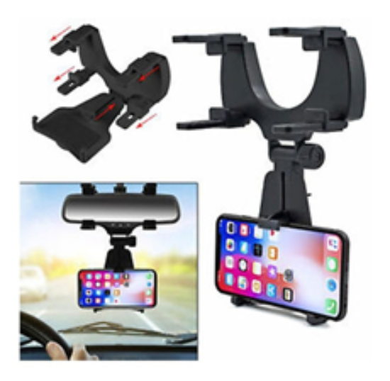 Imagen de SOPORTE CELULAR PARA AUTO UNIVERSAL P/ESPEJO