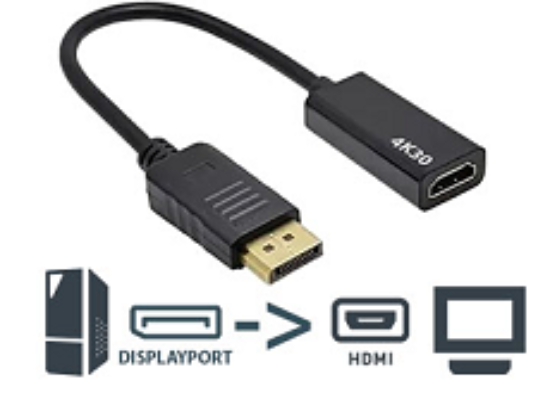 Imagen de ADAPTADOR DISPLAYPORT A HDMI MACHO A HEMBRA