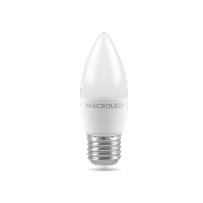Imagen de LAMPARA LED VELA 6W 6000K E27 -TREFI
