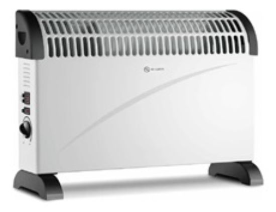 Imagen de CALOVENTOR CONVECTOR 750/1250/2000W EM-T2000 C/TURBINA
