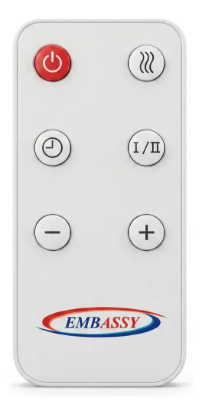 Imagen de CALOVENTOR DE PARED C/ REMOTO Y SECAROPAS -EM-C2000D2
