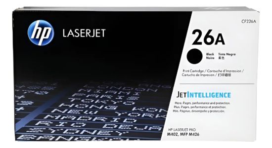 Imagen de TONER ORIGINAL HP CF226 A NEGRO