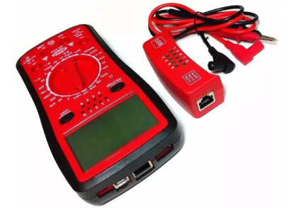 Imagen de TESTER DIGITAL PROFESIONAL CON BUZZER PUERTO USB/RJ11 / RJ12 / RJ45