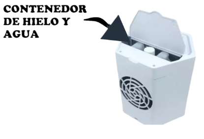Imagen de MINI VENTILADOR ENFRIADOR ULTRA PRO X2 (713)